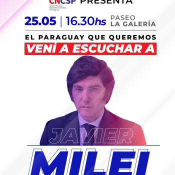 Javier Milei en Paraguay 