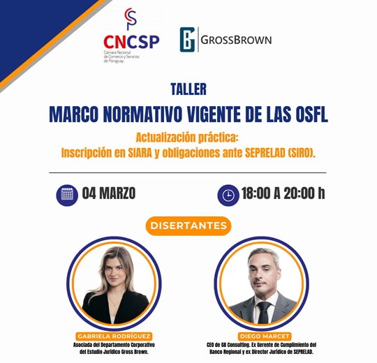 Taller sobre el marco normativo vigente de las OSFL